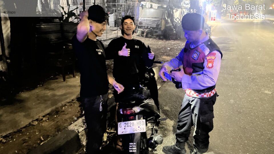 Jaga Jakarta On The Spot, Polsek Bekasi Barat Gelar Razia dan Patroli Cipta Kondisi