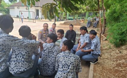 Jaga Pelajar, Polsek Bekasi Selatan Perkuat Edukasi Kamtibmas di SMKN 9 Bekasi