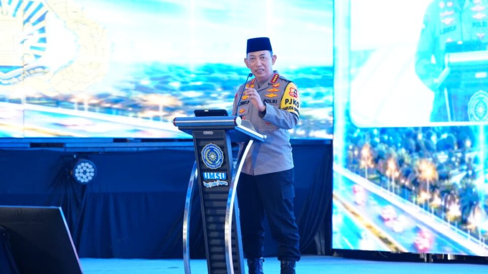 Kapolri: Mahasiswa UMSU Menjadi Kekuatan Strategis Menuju Indonesia Emas 2045