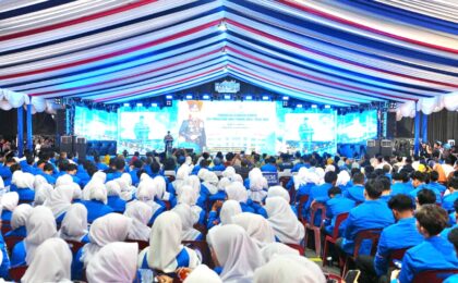 Kapolri Ajak Mahasiswa UMSU Kuasai Teknologi untuk Indonesia Emas 2045
