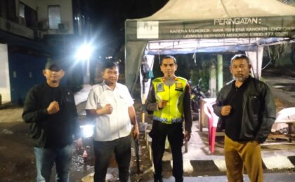Jaga Jakarta On The Spot, Intensifkan Razia dan Patroli Polsek Bekasi Barat Cegah Tawuran