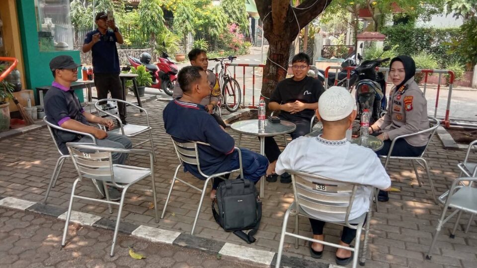 KASAT RESKRIM DAN KAPOLSEK JATIASIH SERAP ASPIRASI MASYARAKAT, AJAK PEDULI KAMTIBMAS