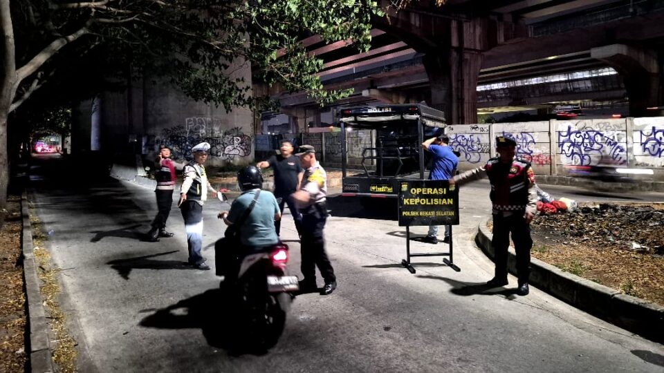 Jakarta On The Spot: Polsek Bekasi Selatan Gencarkan Patroli dan Razia Stasioner Jaga Kamtibmas