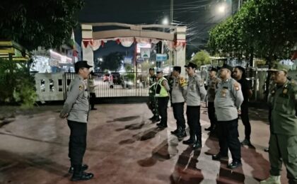 Patroli Gabungan 3 Pilar Jaga Kamtibmas di Jatisampurna