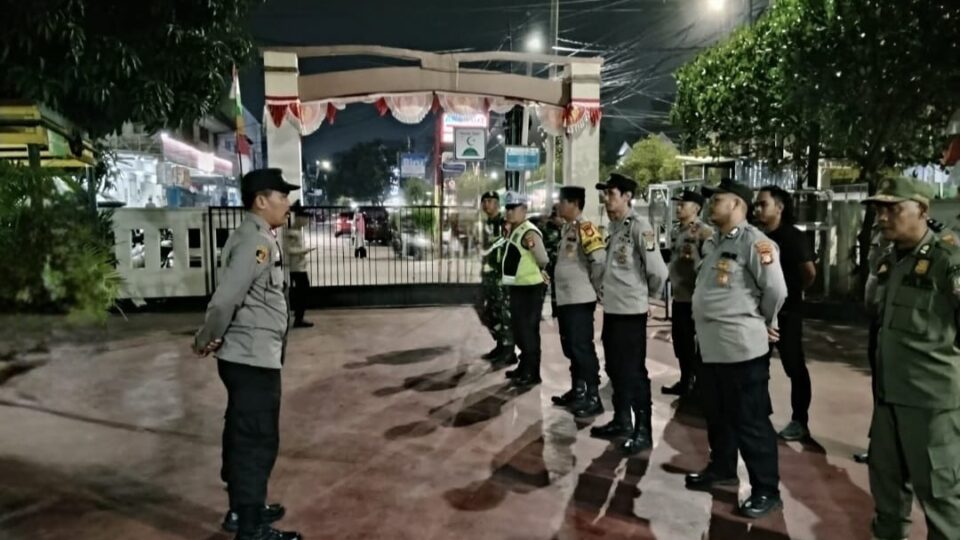 Patroli Gabungan 3 Pilar Jaga Kamtibmas di Jatisampurna