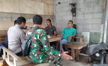 Polsek Bantar Gebang Gelar Jaga Jakarta On The Spot dan Serap Aspirasi Warga di Sumur Batu