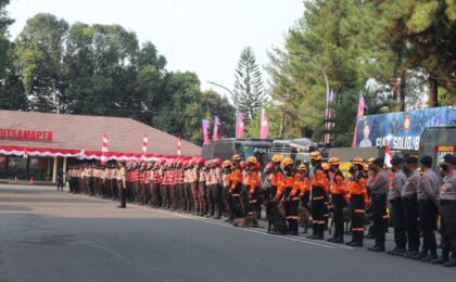 Polri Perkuat Kesiapsiagaan Pasukan Hadapi Dampak Aktivitas Gunung Api