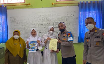 Sosialisasi Maklumat Kapolres dan Pendampingan Siswa untuk Cegah Provokasi
