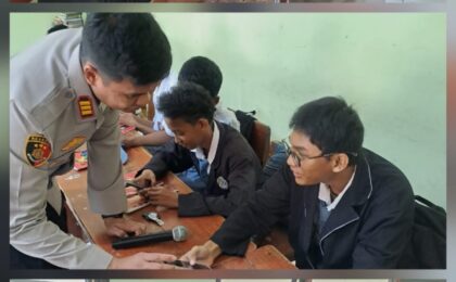 Penguatan Edukasi Kamtibmas bagi Pelajar melalui Sosialisasi Maklumat Kapolres