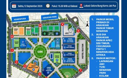 Jelang Persija–Persib, Polda Metro Jaya Siapkan Rekayasa Lalin dan Kantong Parkir di GBK