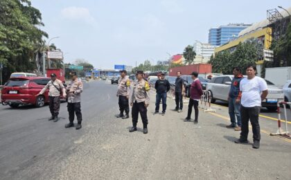 Polsek Bekasi Selatan Pastikan Keamanan dan Kelancaran Perjalanan Jackmania Menuju GBK