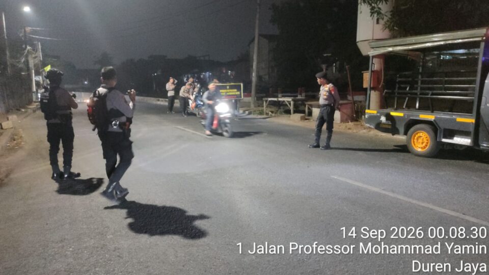 Operasi Kejahatan Jalanan Dini Hari, Tim Perintis Presisi Sisir Pusat Keramaian dan Jalur Utama