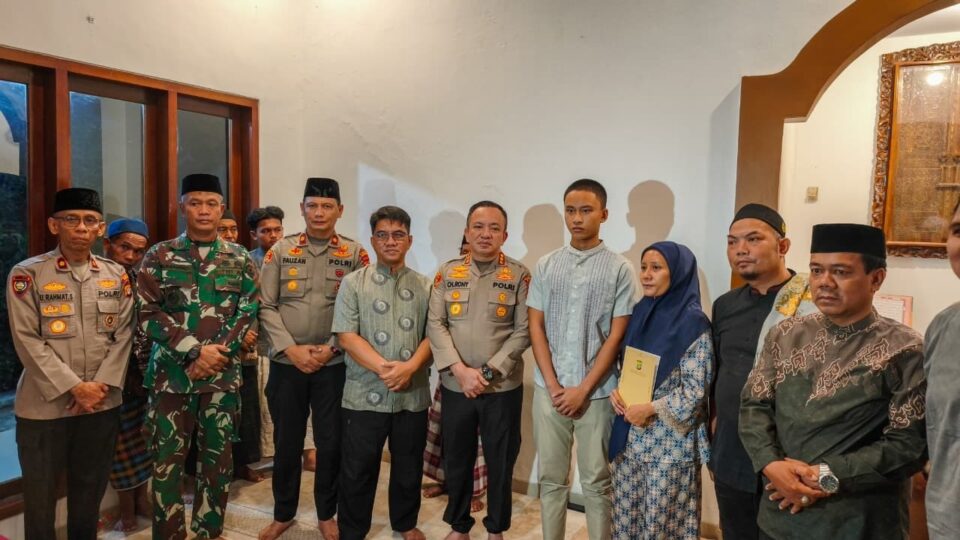 Kapolres Metro Depok Hadiri Doa Bersama untuk Keselamatan Jurnalis yang Hilang