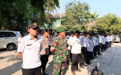 Perkuat Sinergitas dan Bahas Grebek Kampung, Tiga Pilar Medan Satria Gelar Apel Gabungan di Kelurahan Pejuang