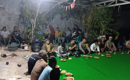 Sinergitas TNI-Polri dan Warga Jatiluhur Berkolaborasi Bahas Pembentukan Pos Kamling