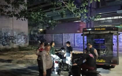 Jaga Jakarta On The Spot, Polsek Bekasi Selatan Intensifkan Patroli Malam Cegah Kejahatan