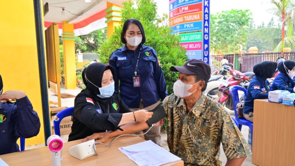 Bakti Kesehatan Presisi Polri, Polda Jambi Hadirkan Layanan Kesehatan Gratis bagi Warga Kasang Pudak