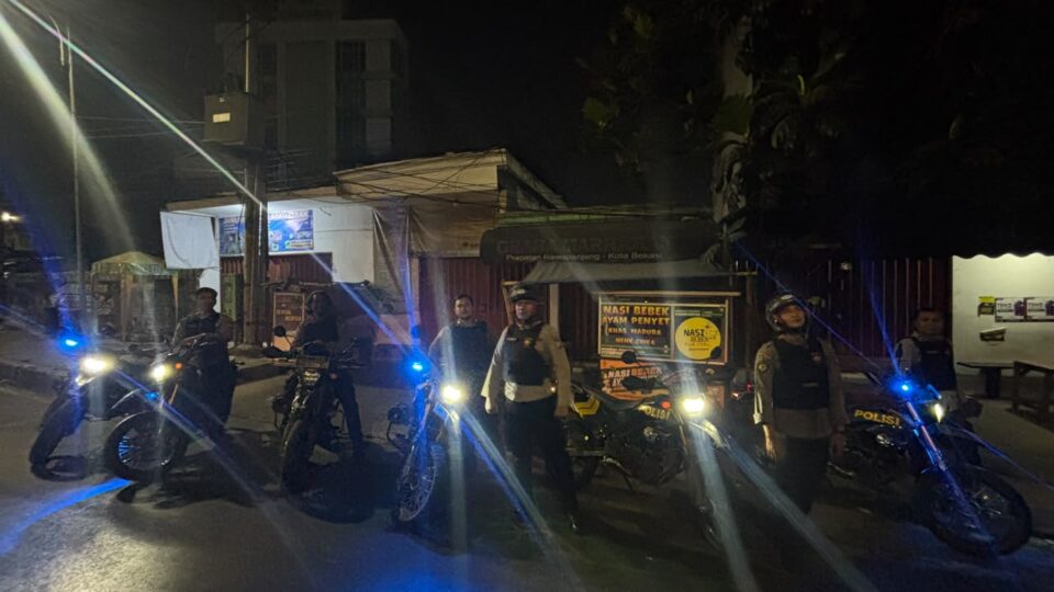 Tim Buaya Jaga Jakarta Patroli Malam Antisipasi 3C dan Balap Liar