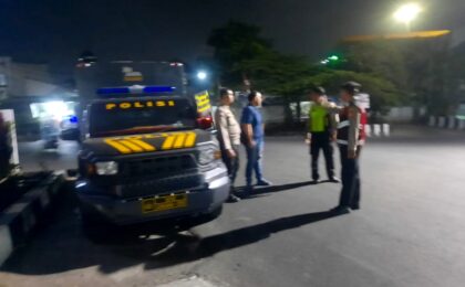 Jaga Jakarta On The Spot, Polsek Bekasi Selatan Gelar Patroli Cipta Kondisi dan Razia Stasioner Antisipasi Kejahatan Jalanan