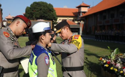 Pastikan Pengamanan Dua Agenda Kepolisian Internasional IAWP & SOM, Polda Bali Gelar Pasukan Ops Gapura Agung IV-2026