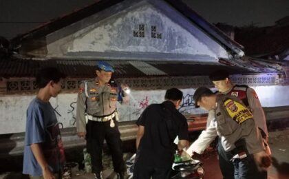 KRYD Polsek Bekasi Selatan Intensifkan Patroli Malam, Antisipasi Kejahatan Jalanan