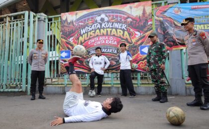Polres Metro Bekasi Kota Dorong Sport Tourism pada Laga Semen Padang FC vs PSIS