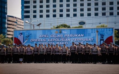 Polri Gelar Apel Pasukan Pengamanan FIFA ASEAN Cup 2026