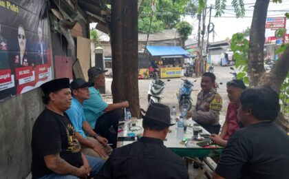 Polsek Rawalumbu Sambangi Warga Bojong Rawalumbu, Perkuat Sinergi Kamtibmas