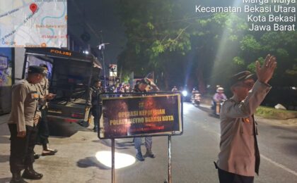 Antisipasi Gangguan Kamtibmas Akhir Pekan, Tim 3 Presisi Siagakan Patroli Mobiling Hingga Kaliabang