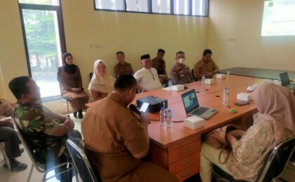 Wakapolsek Bekasi Barat Hadiri Sosialisasi Penataan Kali Malang di Jakasampurna