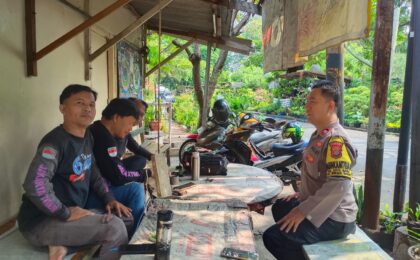 Sosialisasi Kamtibmas dan Pencegahan C3, Bhabinkamtibmas Kotabaru Sambangi Warga Limai Raya