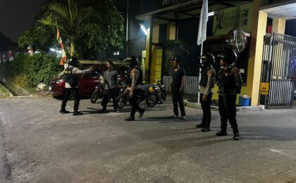 Patroli Tim Kuda Nil Sat Samapta Sisir Tiga Wilayah Mencegah Kejahatan Malam