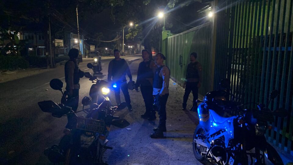 Tim Serigala Sat Samapta Gelar Patroli KRYD Malam di Tiga Wilayah Bekasi
