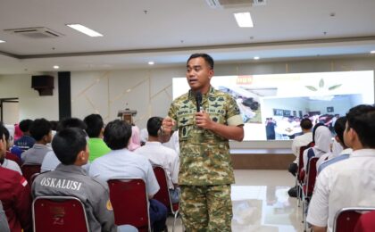 Polres Metro Bekasi Kota dan Dandim 0507/Bekasi Berbagi Inspirasi dengan 242 Ketua OSIS