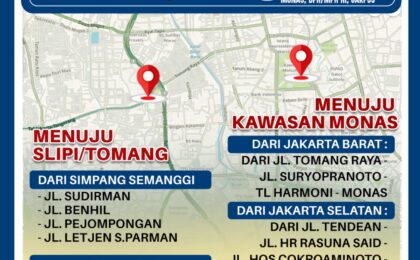 Polda Metro Jaya Siapkan Rekayasa Lalu Lintas Situasional, Warga Diimbau Rencanakan Perjalanan