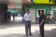 Humas Polres Metro Bekasi Kota Monitoring SMK Taruna Bangsa Cegah Pelajar Ikut Aksi Demonstrasi di Jakarta