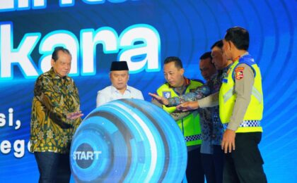 Kapolri Luncurkan STNK Digital dan Pembayaran Tilang Terintegrasi