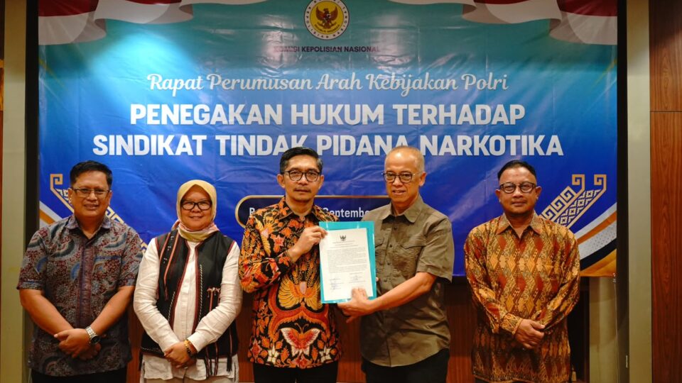 Kompolnas Rumuskan Arah Kebijakan Polri dengan Tema Penegakan Hukum Terhadap Sindikat Tindak Pidana Narkotika