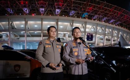 Usai Dua Laga di SUGBK, Polda Metro Jaya Imbau Penonton Pulang Tertib