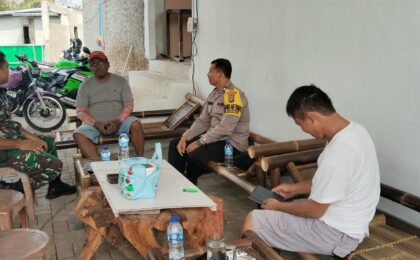 Jaga Jakarta On The Spot, Polsek Bantargebang Serap Aspirasi Masyarakat di Mustikasari