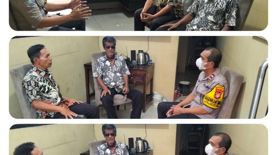 Bhabinkamtibmas Jatiwarna Sambangi Security Perumahan Huma Akasia