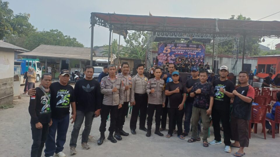 Polsek Bekasi Barat Berikan Pelayanan Pengamanan Kegiatan Paguyuban Pedagang Kulit Lumpia Jakarta Timur