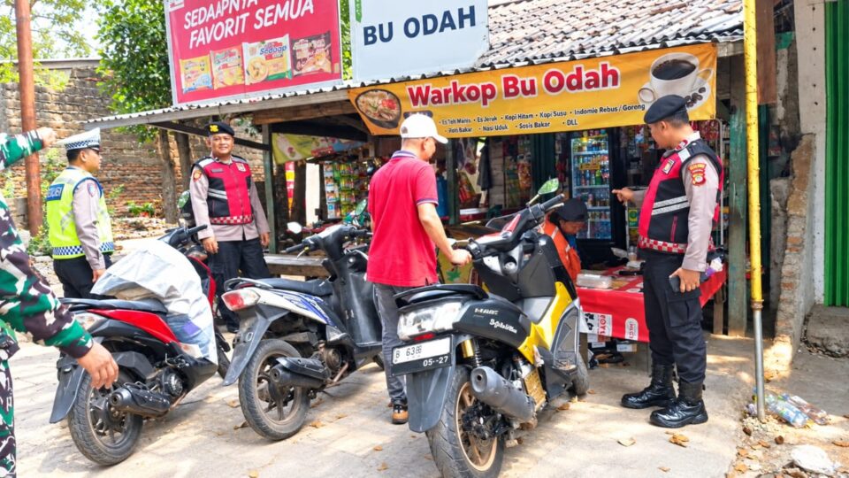 Patroli Gabungan Tiga Pilar Antisipasi Gangguan Kamtibmas, Situasi Wilayah Bantargebang dan Mustikajaya Kondusif