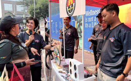 Game Spin Wheel Berhadiah Ramaikan Sosialisasi Hak untuk Tahu di CFD Jakarta