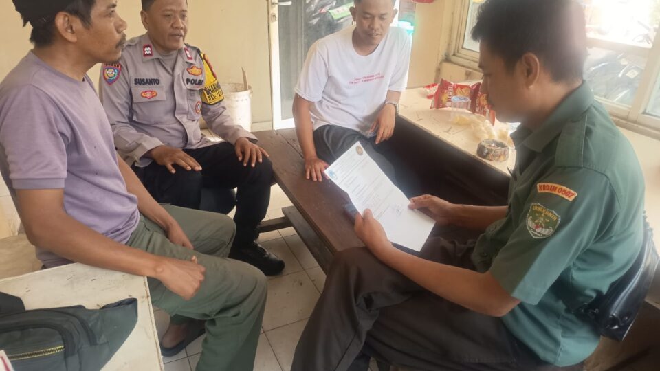 Jaga Jakarta On The Spot, Bhabinkamtibmas Jakasampurna Sambangi Pos Keamanan, Ajak Warga Cegah Tawuran