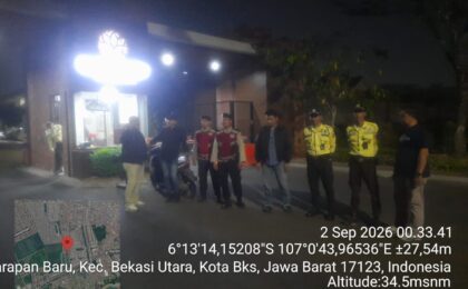 🚨 PATROLI KRYD POLSEK BEKASI UTARA, ANTISIPASI GUANTIBMAS