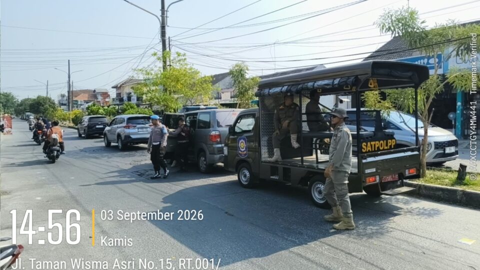 Polsek Bekasi Utara Bersama 3 Pilar Gelar Patroli KRYD Antisipasi Gangguan Kamtibmas