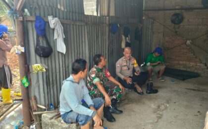 Tiga Pilar Bantargebang Sambangi Warga RT 05, Imbau Pengaktifan Pos Ronda dan Silaturahmi