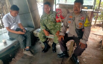 Sinergitas TNI-Polri dan ASN Kelurahan Pejuang Wujudkan Lingkungan Kampung Bungur Aman