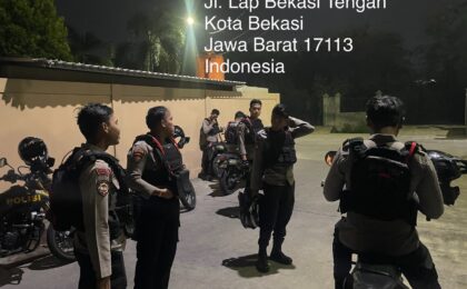 Ciptakan Rasa Aman Dini Hari, Tim Perintis Presisi Disiagakan di Margahayu Bekasi Timur